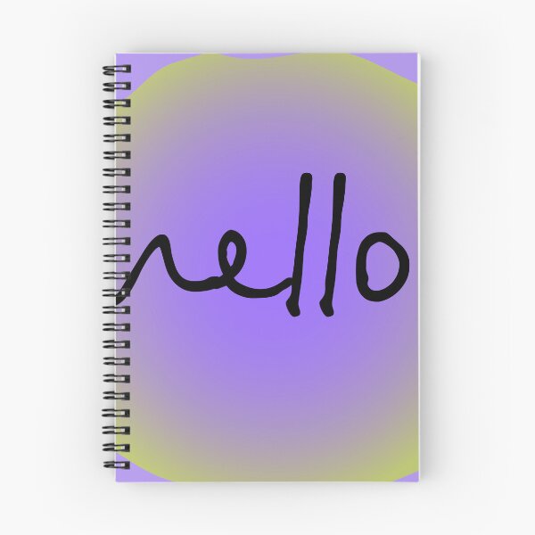Item preview, "Hello" lettering on background designed and sold by ZorianArt.