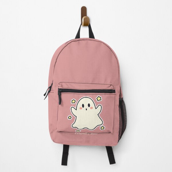 Item preview, Friendly Boo — Simple, Sweet, and Spirited-Pink Halloween version designed and sold by Novel Works Studio.