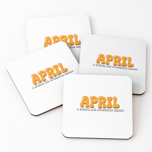 Item preview, April Strong & Attractive Woman – Retro Typography Design designed and sold by Dospart.