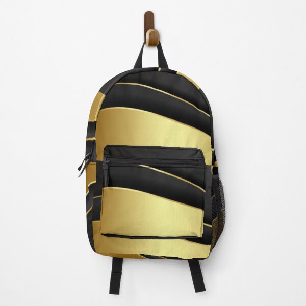 Item preview, Elegant Black and Gold Wave Design designed and sold by PrintBreeze.