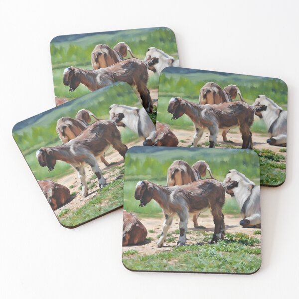 Item preview, Goliath with the herd of goats designed and sold by RobynPeters1836.