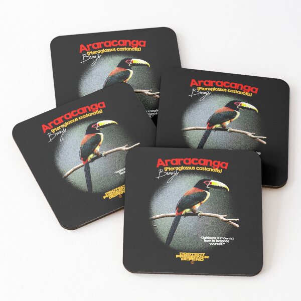 Item preview, Chestnut-eared Aracari: Forest Connection and Community designed and sold by BrazilWildArt.