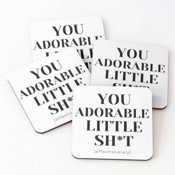 Item preview, Adorable Lil Sh*t Design Sticker, Pin, Magnet, Minimalist, etc. designed and sold by eggface.sandwich.