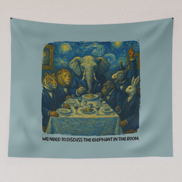 Item preview, Elephant in the room designed and sold by TeeCodes.