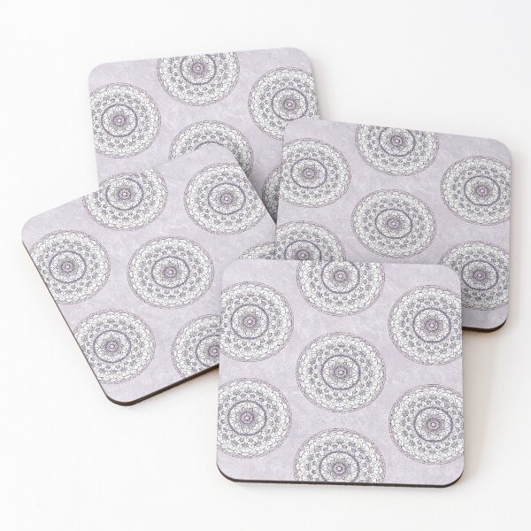 Item preview, Sahasrara Crown Chakra Violet Purple Pink Metallic Mandala Art designed and sold by mandalasouldesigns.