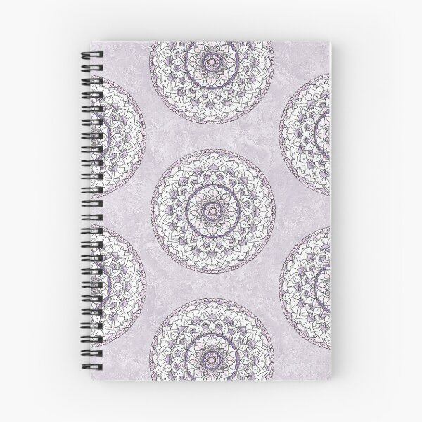 Item preview, Sahasrara Crown Chakra Violet Purple Pink Metallic Mandala Art designed and sold by mandalasouldesigns.