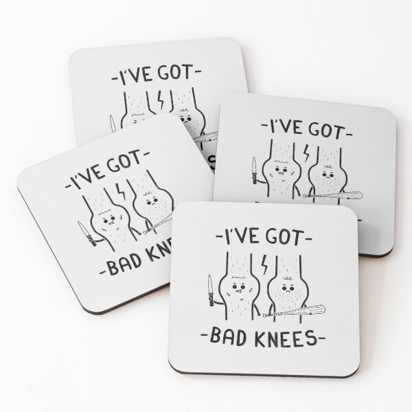 Item preview, Bad Knees designed and sold by HandsOffMyDinosaur.