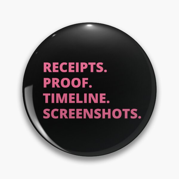 Item preview, RHOSLC Receipts Proof Timeline Screenshots designed and sold by Unomum.