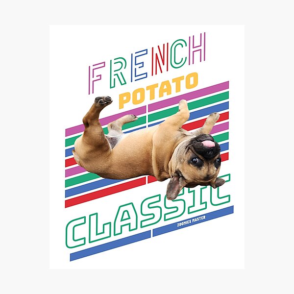 Item preview, Classic Frenchie designed and sold by The French Potato .