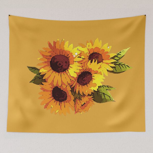 Item preview, Sunflower painting designed and sold by ViaARTfactory.
