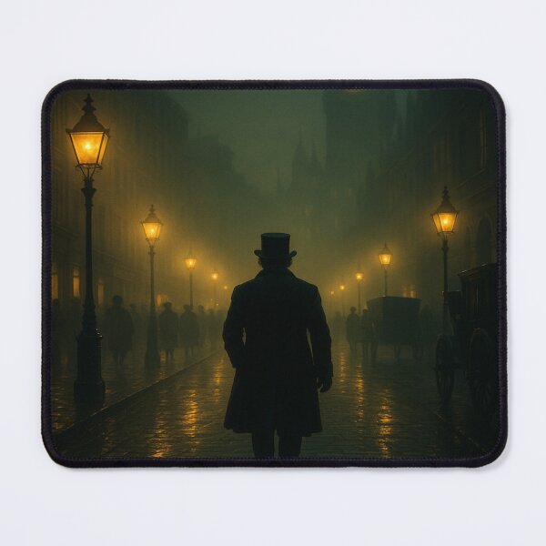 Item preview, Fogbound Stranger – Victorian Mystery in the Lamplit Streets designed and sold by fairmaiden7.