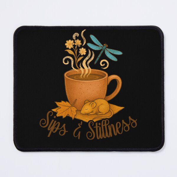 Item preview, Sips & Stillness Whimsigoth Design designed and sold by CottonandQuill.