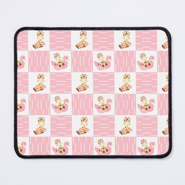 Item preview, Cute Summer Giraffe and Flamingo Pattern designed and sold by salty arts design.