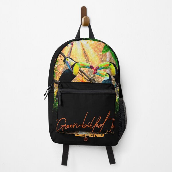 Item preview, The Green-billed Toucan Forest Unity and Cooperation designed and sold by BrazilWildArt.