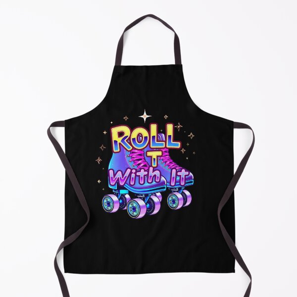 Item preview, Roll With It – Y2K Roller Disco Vibes designed and sold by Zenthosprint.