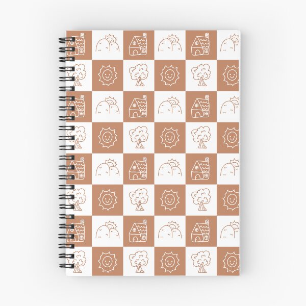 Item preview, Kids drawing House Sun Tree and mountain seamless pattern designed and sold by salty arts design.