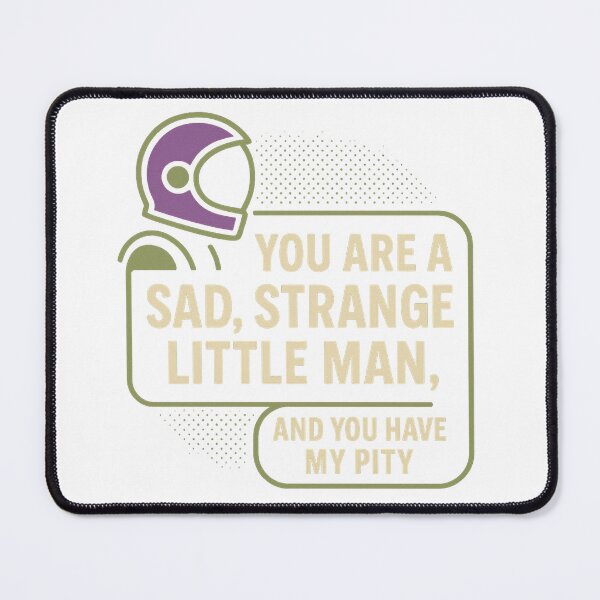 Artikelvorschau, Buzz Lightyear Zitat – Trauriger seltsamer kleiner Mann | Lustiges Toy Story Shirt, Aufkleber & Geschenk entworfen und verkauft von Zippitydodads.