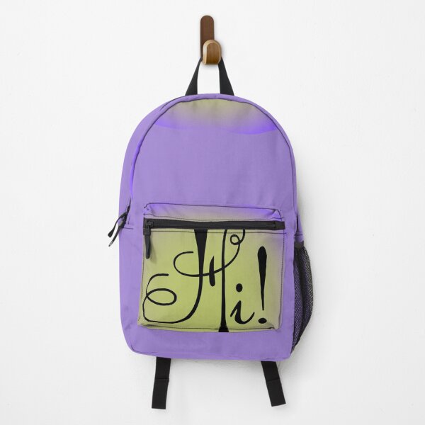 Item preview, The inscription "Hi!" on the background designed and sold by ZorianArt.