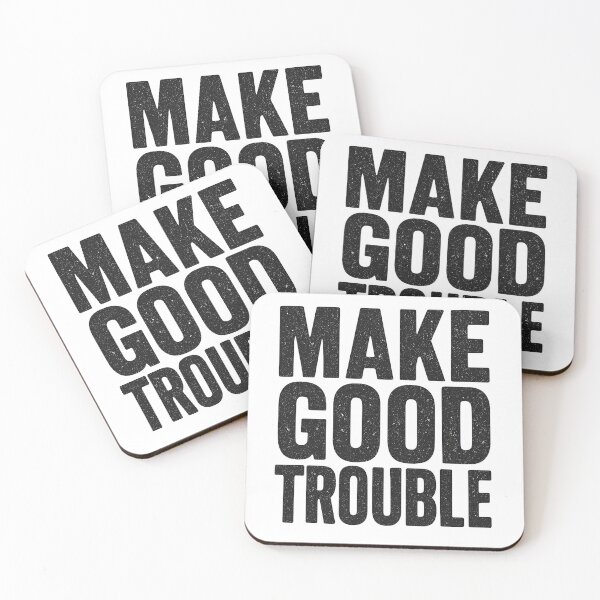 Item preview, Make Good Trouble – Bold Activist Statement designed and sold by Zenthosprint.