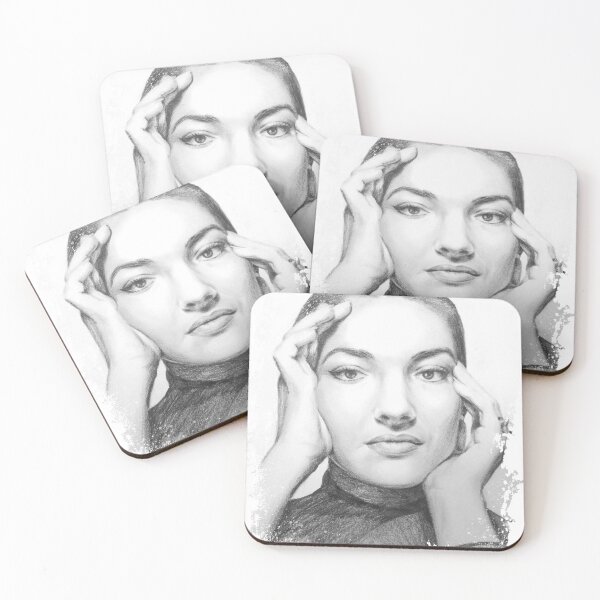 Item preview, Maria Callas portrait designed and sold by GoldsteinART.