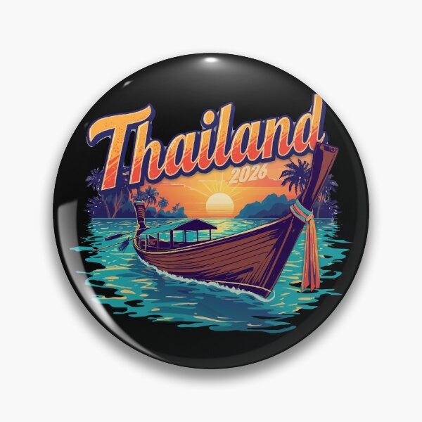 Item preview, Thailand 2026 – Longtail Boat Travel Souvenir designed and sold by Hans-Design.