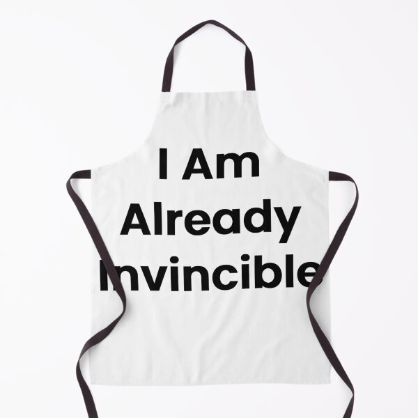 Item preview, I Am Already Invincible designed and sold by The Winning Formula™ Prints.
