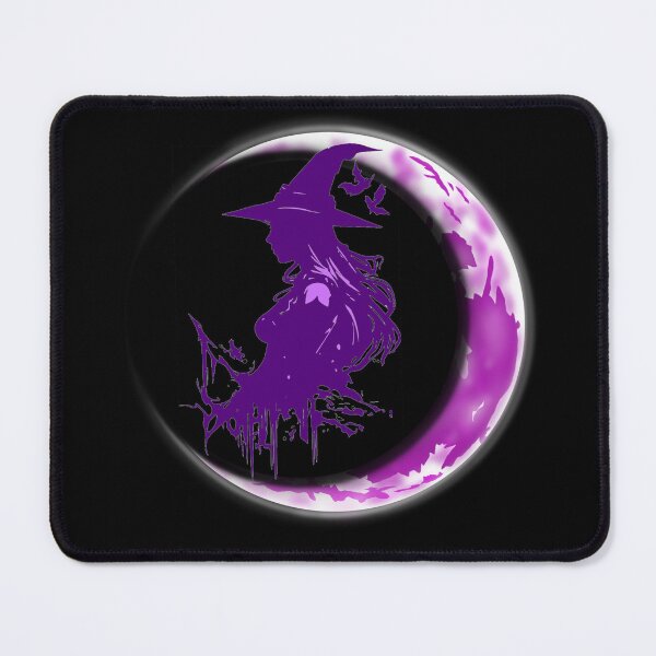Item preview, Purple Witch on Broom designed and sold by TheEndDesign.