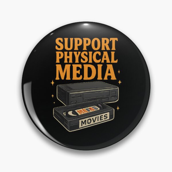Item preview, Support Physical Media designed and sold by CHILLIN-Shop.