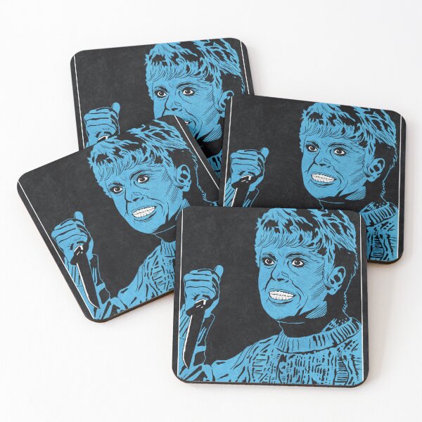 Item preview, PAMELA VOORHEES - Friday the 13th (Monochrome) designed and sold by FamousWeirdosRB.
