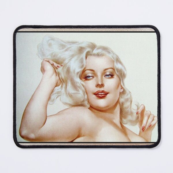 Item preview, Voluptuous Platinum Blonde by Alberto Vargas Pin-Up Girl Vintage Art designed and sold by Xzendor7 Digital Art Creations.