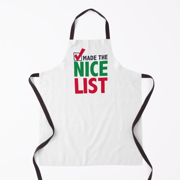 Item preview, Made the Nice List Christmas 2025 – Festive Holiday Santa Approved Text Design designed and sold by artworkathome.
