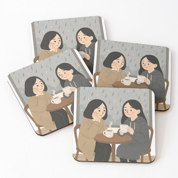 Item preview, Rainy Day Café Date designed and sold by PUN-RUS-SORN.