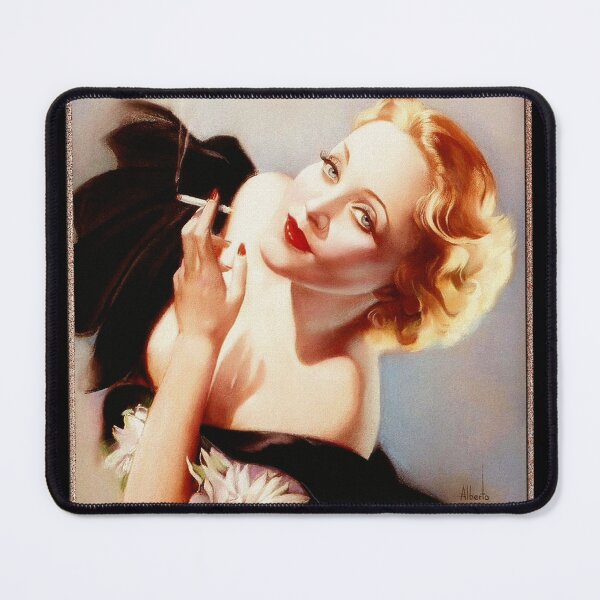 Item preview, Marlene Dietrich Poses For Alberto Vargas Pin-Up Girl Vintage Art designed and sold by Xzendor7 Digital Art Creations.