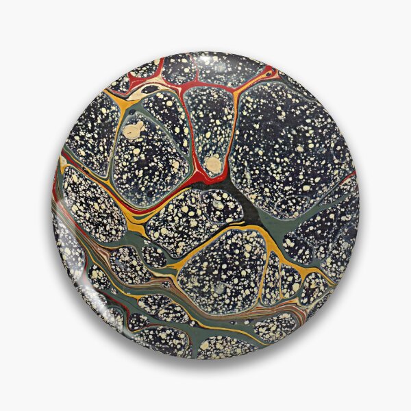 Item preview, Vintage Marbled Decorative Paper: Traditional Bookbinding Endpaper Design designed and sold by PinUpPizzazz.