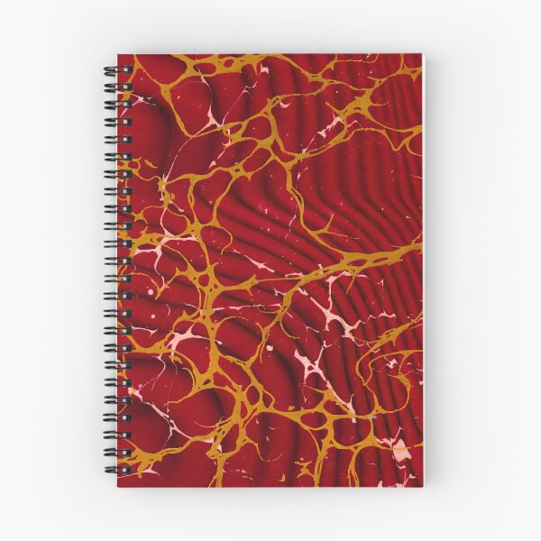 Item preview, Vintage Marbled Decorative Paper: Traditional Bookbinding Endpaper Design designed and sold by PinUpPizzazz.