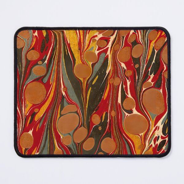 Item preview, Vintage Marbled Decorative Paper: Traditional Bookbinding Endpaper Design designed and sold by PinUpPizzazz.