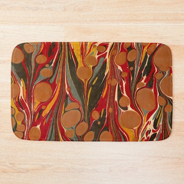 Item preview, Vintage Marbled Decorative Paper: Traditional Bookbinding Endpaper Design designed and sold by PinUpPizzazz.