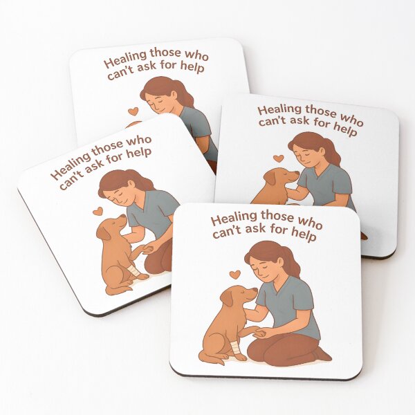 Item preview, Healing those who can't ask for help - vet life designed and sold by Bettybee00.