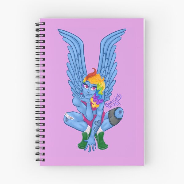 Item preview, Rainbow Dash designed and sold by CurlyHeadArt.