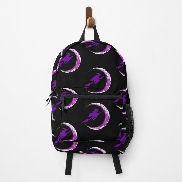 Item preview, Purple Witch on Broom designed and sold by TheEndDesign.