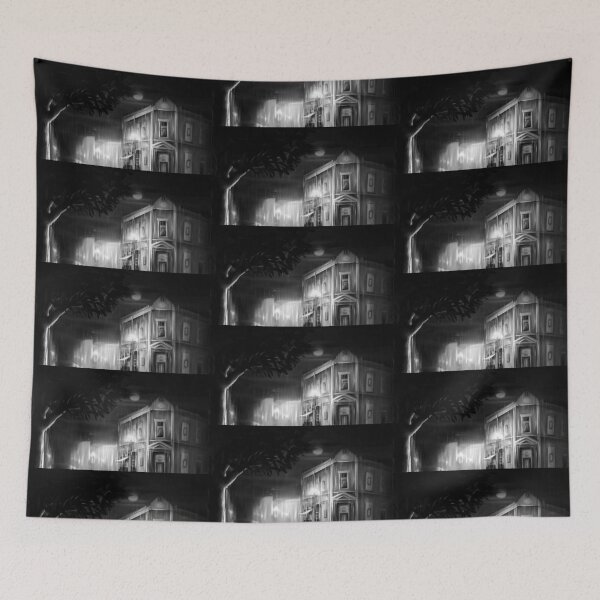 Item preview, The Haunted Bates Motel in Aurelia, IA designed and sold by DominqueDeanArt.