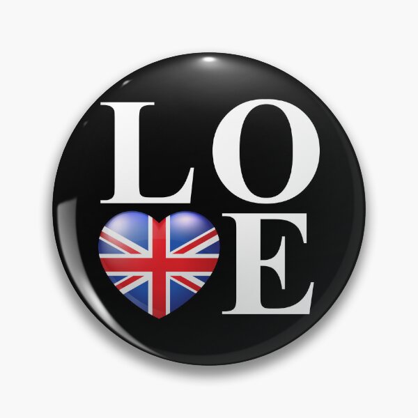 Artikelvorschau, Ich liebe England Herzflagge – Britischer Stolz Reise Souvenir Geschenk entworfen und verkauft von artworkathome.