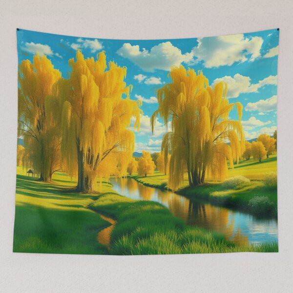 Item preview, "Poplars at Giverny – Claude Monet | Impressionist Landscape 8K HD, French Countryside Art Print, by Frantz Cialec." designed and sold by Ralek.