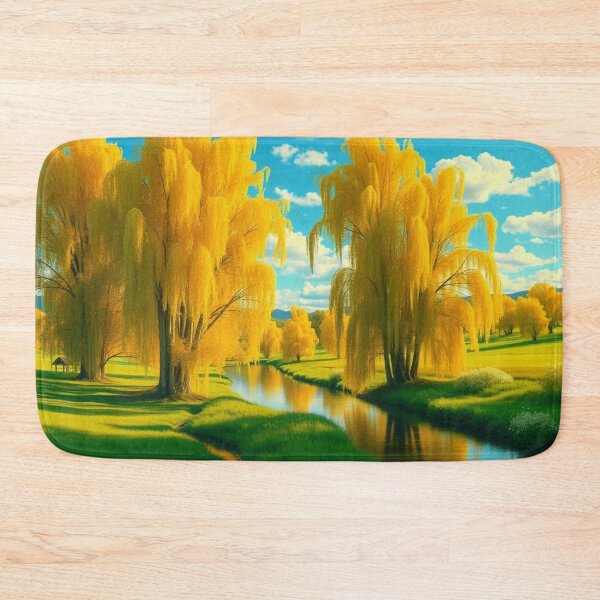 Item preview, "Poplars at Giverny – Claude Monet | Impressionist Landscape 8K HD, French Countryside Art Print, by Frantz Cialec." designed and sold by Ralek.