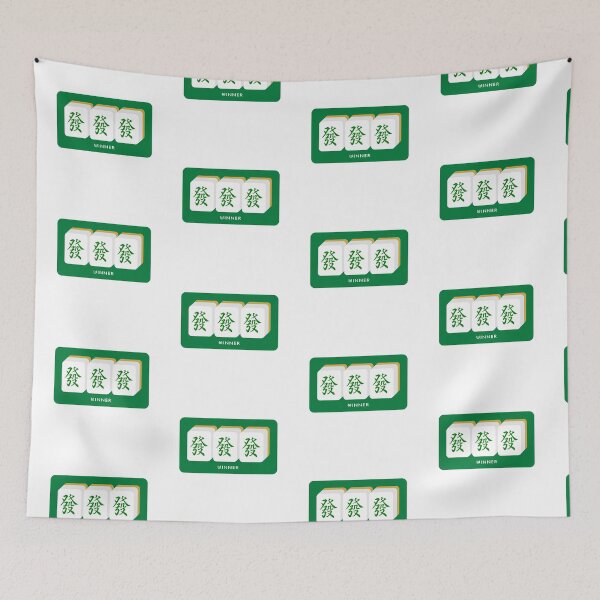 Item preview, Fat Fat Fat Mahjong Winner | I Love Mahjong | Mahjong Tiles, Cantonese Game Fans designed and sold by PawaPotto.