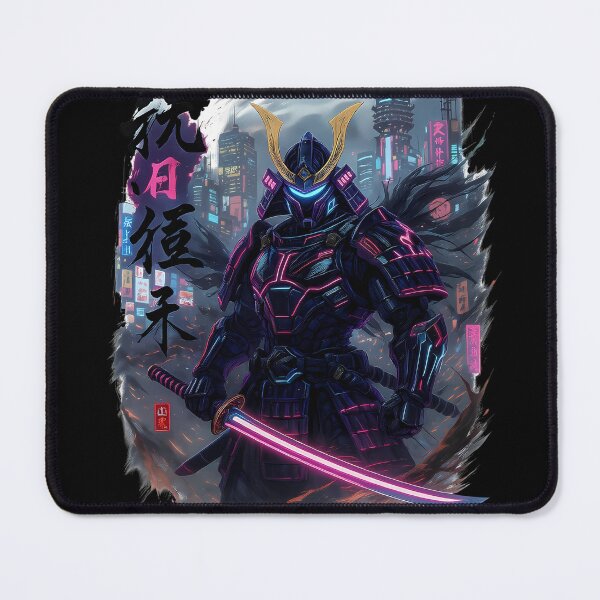 Item preview, Cyber Samurai – Neon Honor Warrior designed and sold by Zenthosprint.