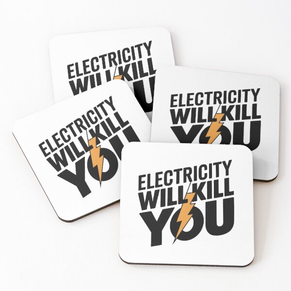 Item preview, La electricidad te matará Advertencia divertida genial mejor designed and sold by bukajart.