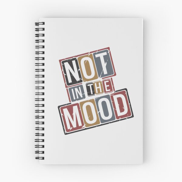 Item preview, not in the mood retro sarcasm quote  designed and sold by bukajart.