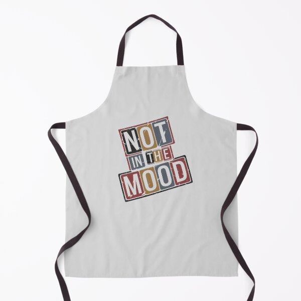Item preview, not in the mood retro sarcasm quote designed and sold by bukajart.