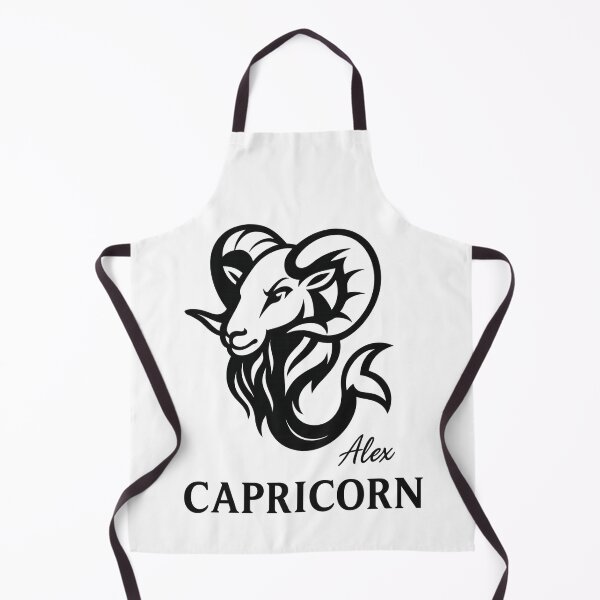 Item preview, Capricorn Zodiac Sign – Goat Outline with Alex Signature designed and sold by AlexLineArt.